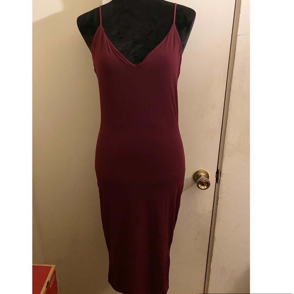 Wine dress